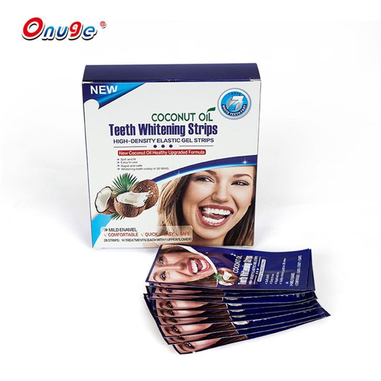 teeth whitening gel strips